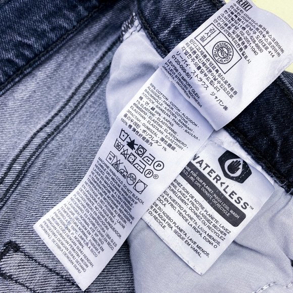 LEVIs Women's Wedgie Jeans Premium Denim Vintage Style Black Plus Size 32 - Picture 12 of 14